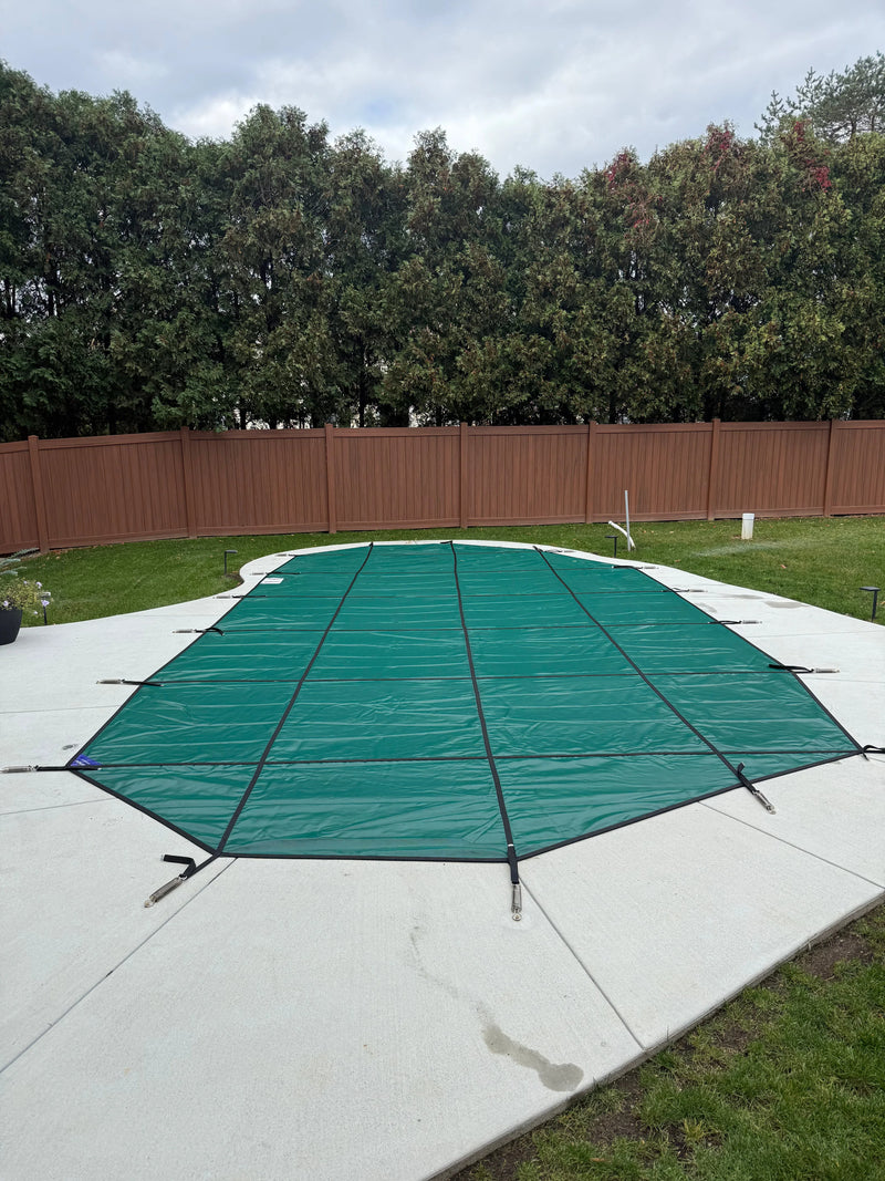 Winter Safety Covers - Blue Bottom Pools 