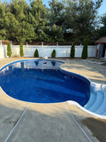 Kidney / Mountain Pond Vinyl Liners - Blue Bottom Pools 