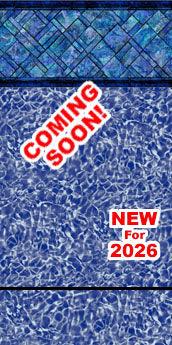 Prism Tile / Lagoon Print - Blue Bottom Pools 