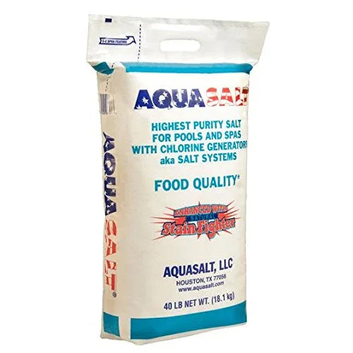Aqua Salt 40 LB Bag - Blue Bottom Pools 