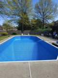 Grecian Vinyl Liners - Blue Bottom Pools 
