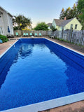 Square Vinyl Liners - Blue Bottom Pools 