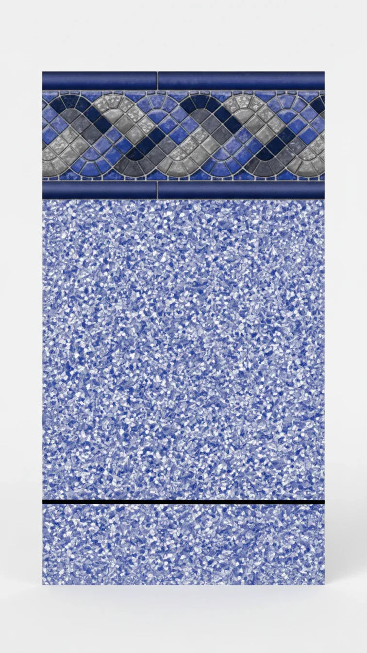 Lexington Tile / Sand Pebble Print - Blue Bottom Pools 