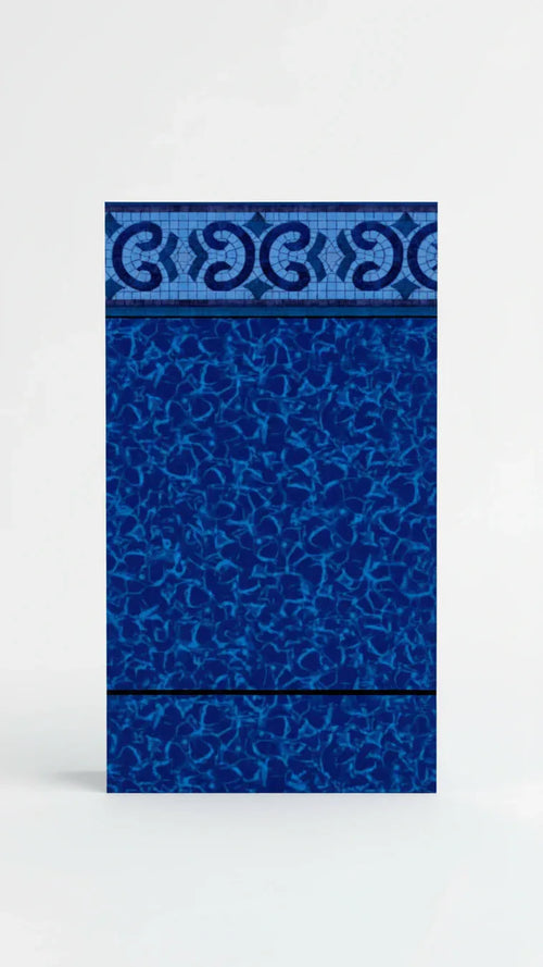 Cozumel Tile / Cancun Print - Blue Bottom Pools 