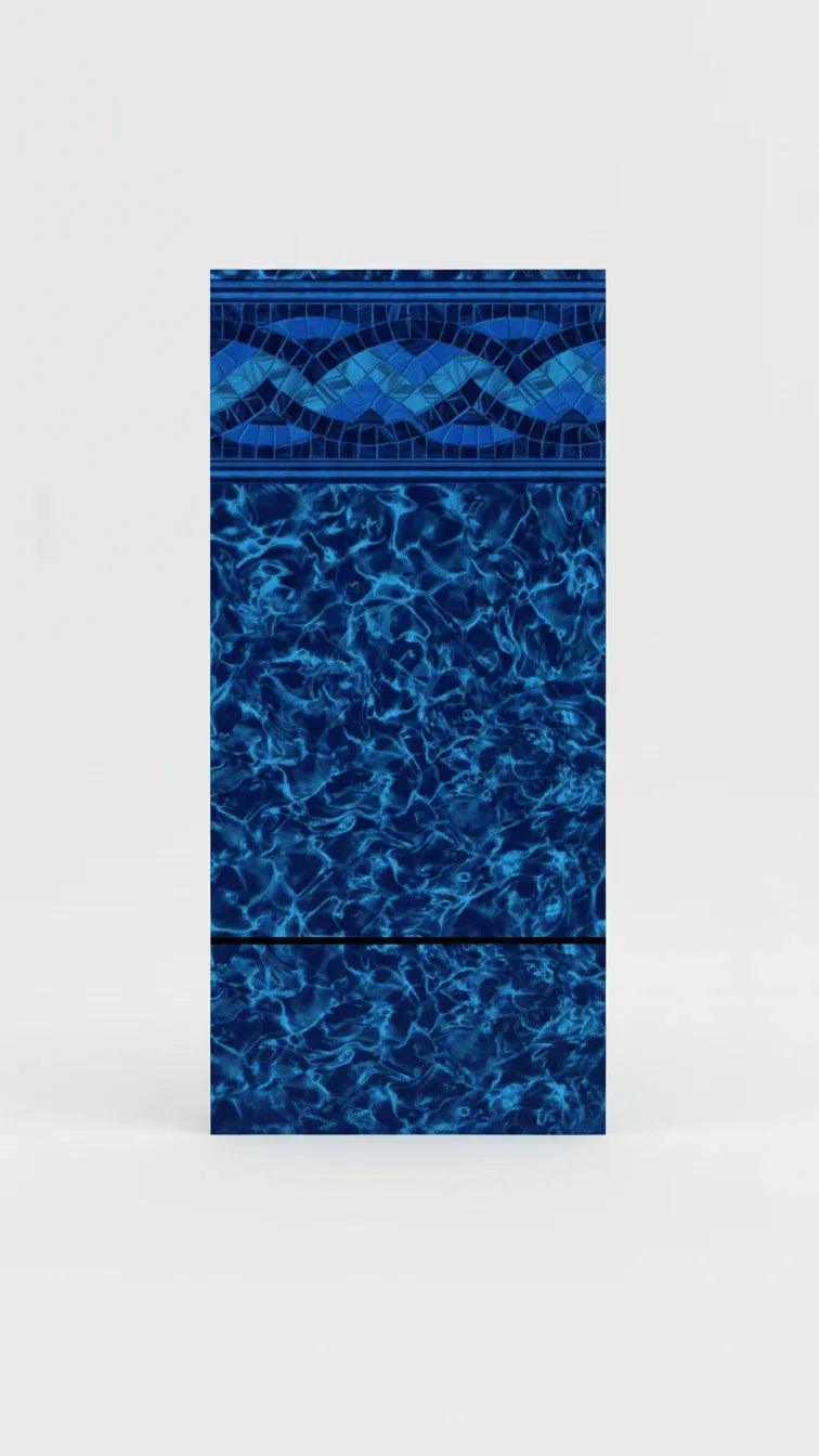 Reef Tile / Bermuda Print - Blue Bottom Pools 