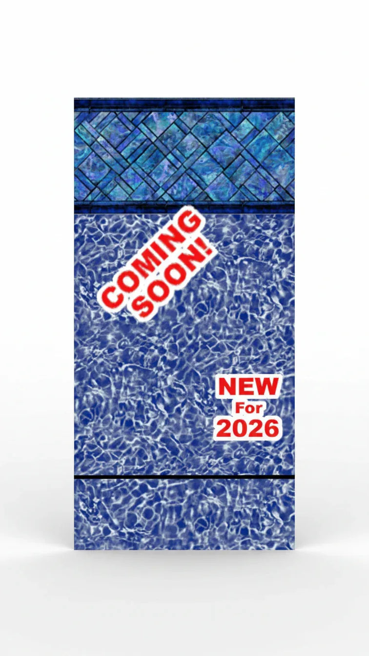 Prism Tile / Lagoon Print - Blue Bottom Pools 