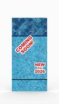 Fiji Tile / Tranquility Print - Blue Bottom Pools 