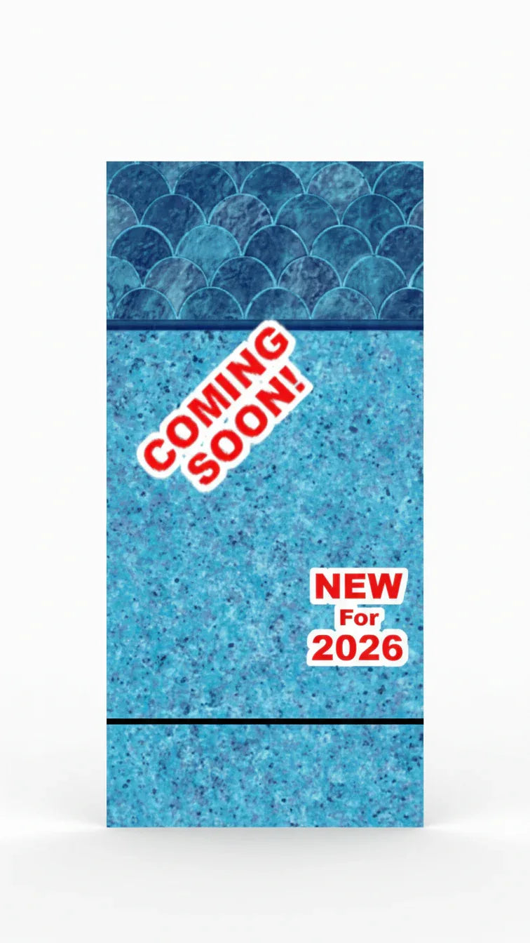 Fiji Tile / Tranquility Print - Blue Bottom Pools 