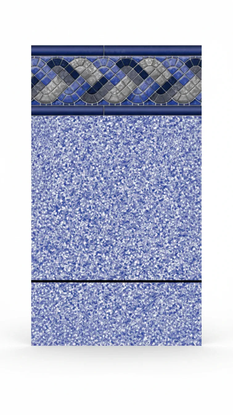 Lexington Tile / Sand Pebble Print - Blue Bottom Pools 