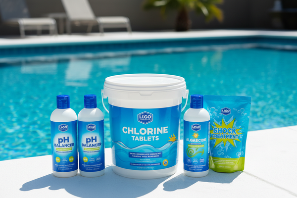 summer pool chemicals